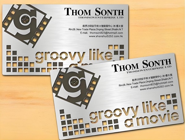 名片激光打標(biāo)