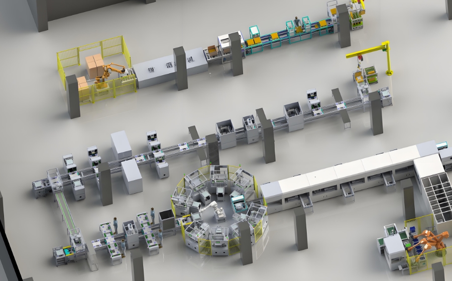 鋰電池模組pack自動生產(chǎn)線
